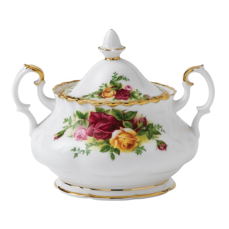 Royal Albert Old Country Roses 3 Piece Teapot Set